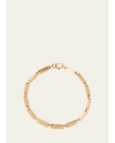 Lana Jewelry 14k Flawless Tag Link Bracelet - Natural