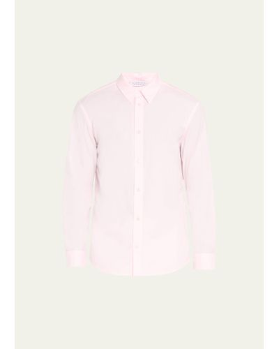 Gabriela Hearst Quevedo Organic Cotton Dress Shirt - Pink