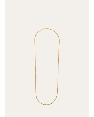 Alex Sepkus 18k Yellow Gold Chain Necklace With Diamond - Natural