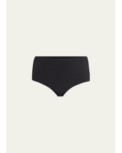 Jonathan Simkhai Edina High-waist Bikini Bottoms - Black
