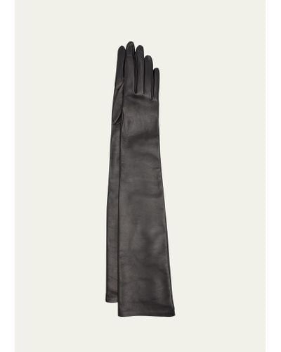 The Row Simon Wool Gloves - White