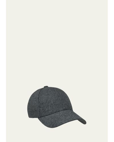 Varsity Headwear Wool-blend 6-panel Baseball Cap - Gray