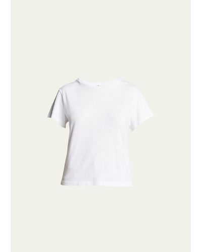 RE/DONE Hanes Classic Short-sleeve Cotton Tee - Natural