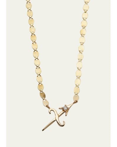 Lana Jewelry Solo Zodiac Necklace - White