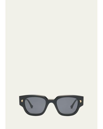 Nanushka Samui Acetate Square Sunglasses - Gray