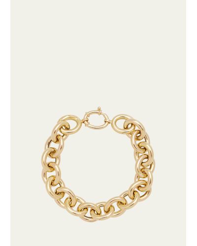 Faraone Mennella 18k Yellow Gold Chain Link Bracelet - Metallic