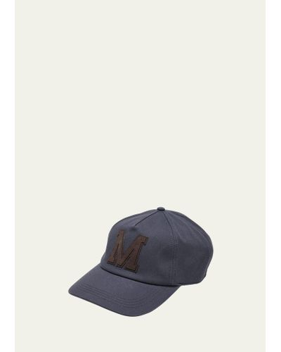 Moncler Logo-patch Baseball Hat - Blue