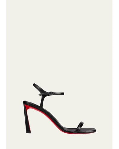 Christian Louboutin Condora Ankle-strap Red Sole Sandals - Multicolor