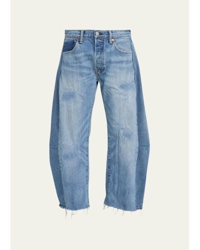 B Sides Vintage Lasso Ankle Jeans - Blue