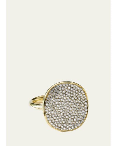 Ippolita Flower Ring In 18k Gold With Diamonds - Natural
