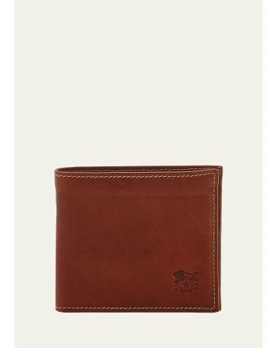 Il Bisonte Vintage Leather Wallet - Red