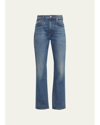 Citizens of Humanity Vidia Mid-rise Bootcut Jeans - Blue