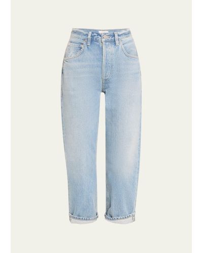 Citizens of Humanity Dahlia Straight-leg Jeans - Blue