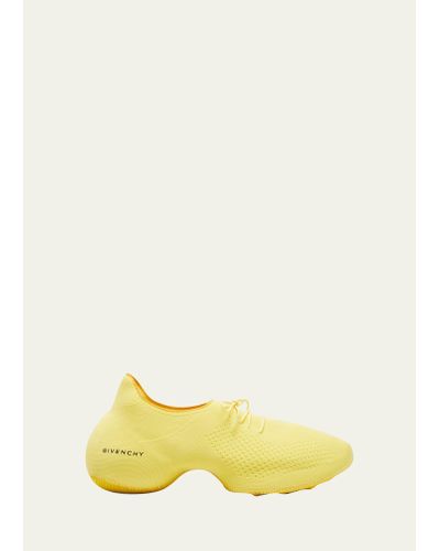 Givenchy Tk-360 Slip-on Knit Sneakers - Yellow