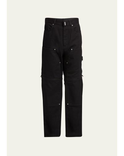 Givenchy Zip-off Carpenter Jeans - Black