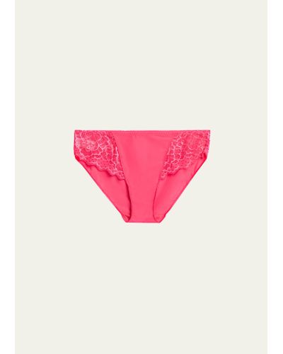 Simone Perele Caresse Basic Bikini Briefs - Pink