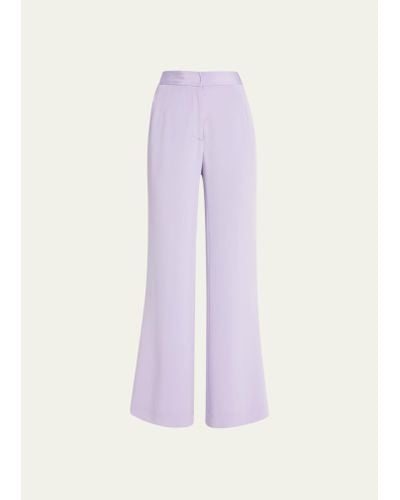 Libertine Powdered Violet Wide-leg Pants - Pink