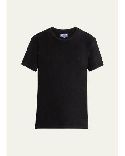 Vilebrequin Terry Toweling T-shirt - Blue