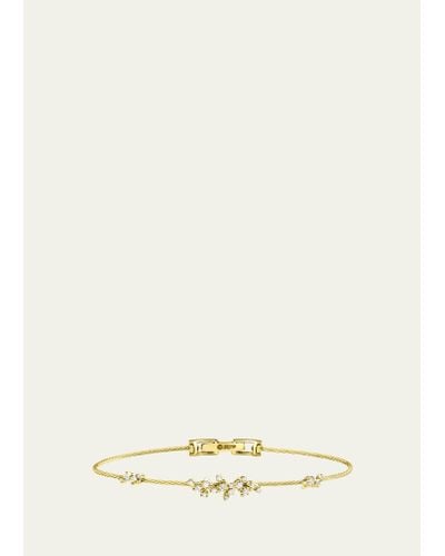 Paul Morelli Confetti Unity Wire Bracelet In 18k Gold With Diamonds - Natural