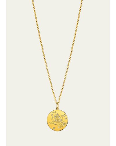 Verdura Zodiac Pendant Necklace - Metallic