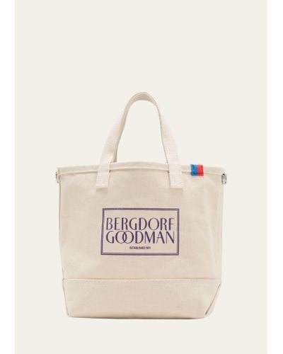 Kule Bergdorf Goodman Canvas Tote Bag - Natural