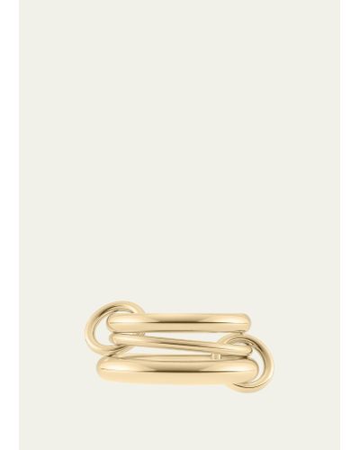 Spinelli Kilcollin Amaryllis Link Stacked Ring - Natural