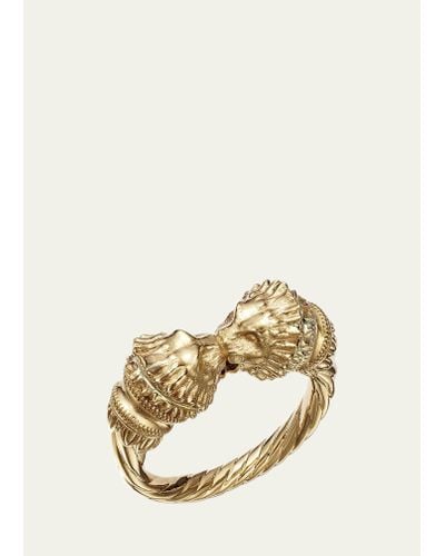 Futura Jewelry Lion Ring - Metallic
