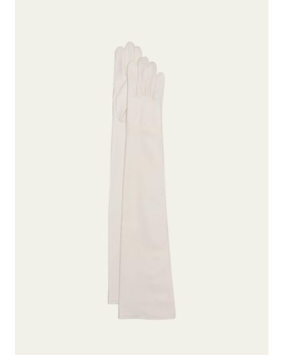 Agnelle Glamour Gloves - White