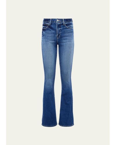 L'Agence Marty High-rise Flare Jeans - Blue