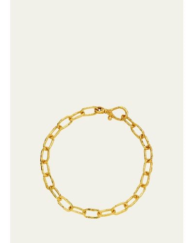 Gurhan 24k Yellow Gold Chain Bracelet - Metallic