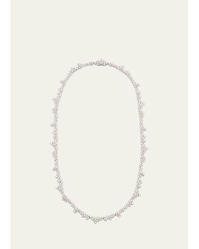 Paul Morelli 18k White Gold Confetti Diamond Necklace - Natural