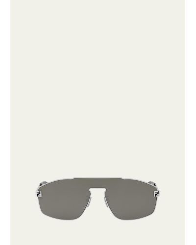 Fendi Sky Shield Sunglasses - Gray