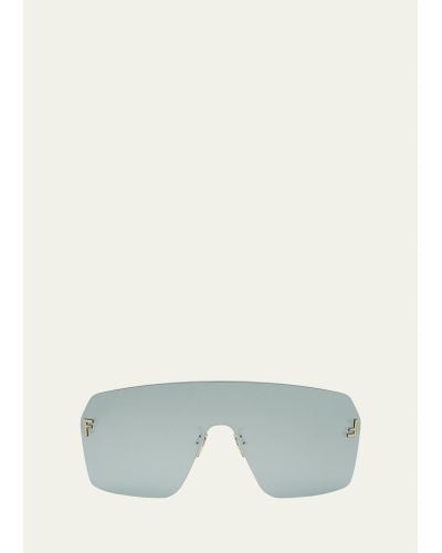 Fendi First Metal Shield Sunglasses - Multicolor
