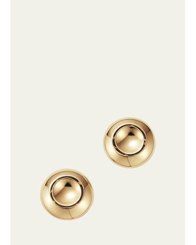 Futura Jewelry Round 9mm Stud Earrings - Natural
