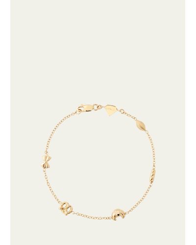 Alison Lou 14k Yellow Gold Carbs By-the-yard Bracelet - Natural