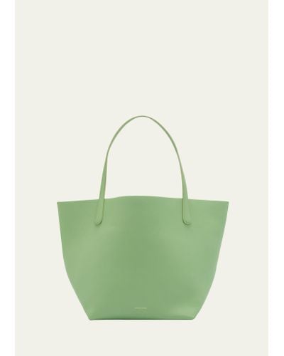 Mansur Gavriel Everyday Soft Leather Tote Bag - Green