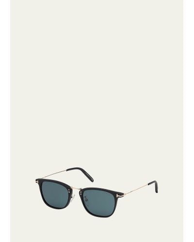 Tom Ford Beau Metal And Plastic Sunglasses - White