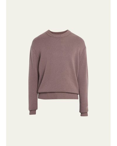 FRAME Cashmere Knit Sweater - Pink