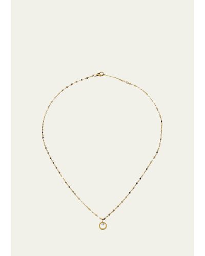 Lana Jewelry Solo Mini Bond Pendant Necklace - Natural