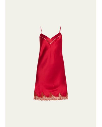 Simone Perele Nocturnal Dress - Red