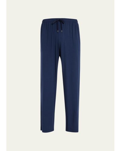 Derek Rose Jersey-knit Lounge Pants, Navy - Blue