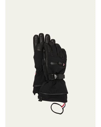 Moncler Padded Gloves - Black