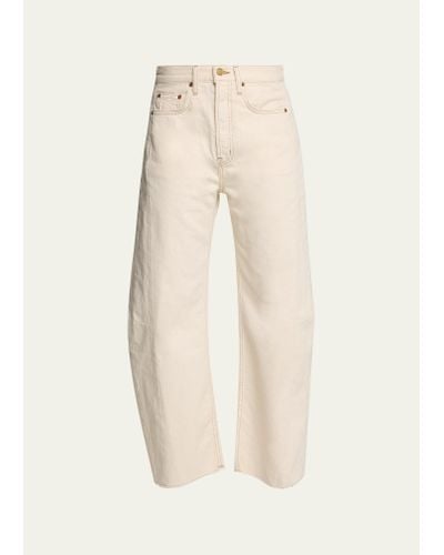 B Sides Lasso Ankle Jeans - Natural