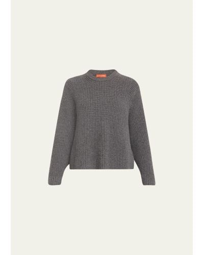 Altuzarra Neale Cashmere-blend Sweater - Gray