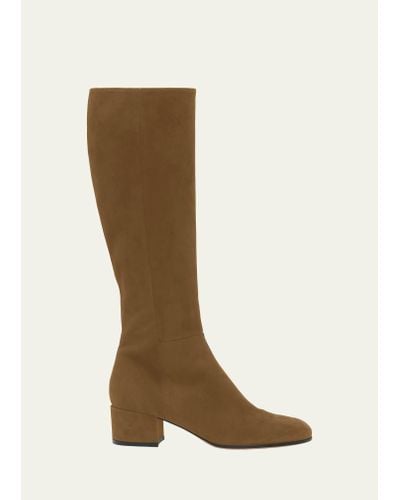 Gianvito Rossi Joelle Boots 45 - Natural