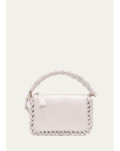 Altuzarra Small Braided Leather Top-handle Bag - Natural
