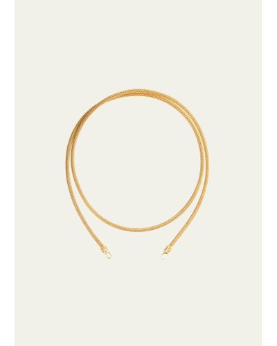 Marie Lichtenberg 14k Yellow Gold Indian Chain Necklace - Metallic