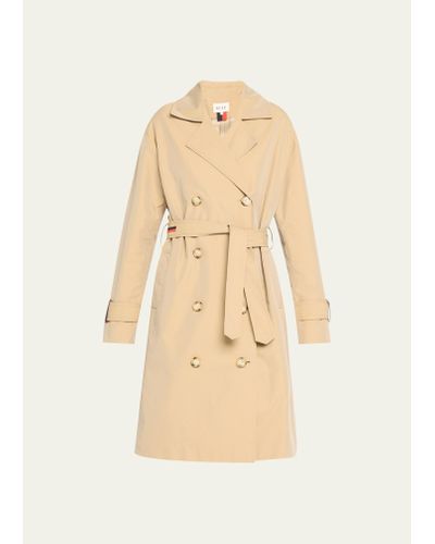Kule The Rox Water-repellent Trench Coat - Natural