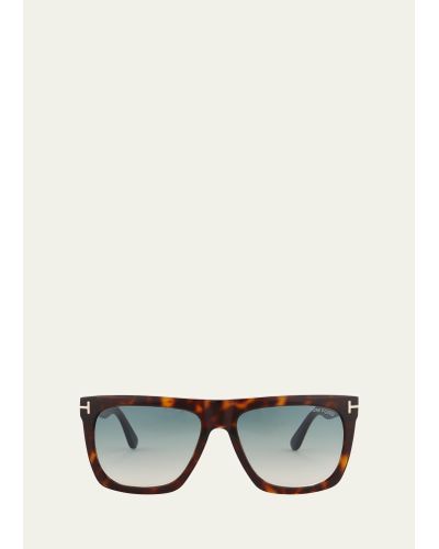 Tom Ford Morgan Thick Square Acetate Sunglasses - Multicolor