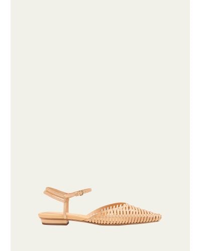 Ulla Johnson Tova Caged Leather Sandals - Natural